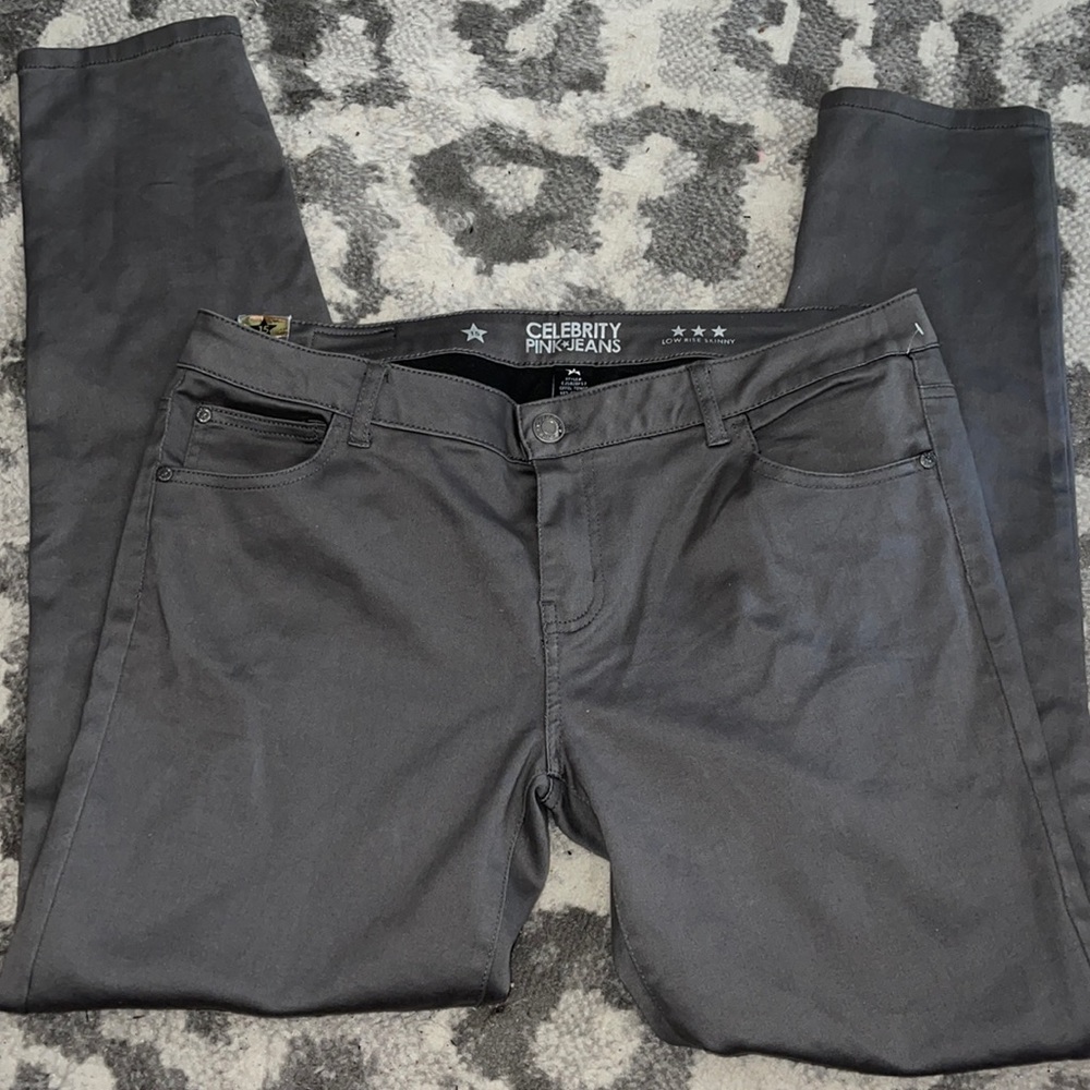 Celebrity pink jeans low rise skinny sz 15